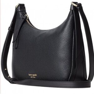 NWT Kate Spade Black Lake Medium Crossbody with Duster Bag